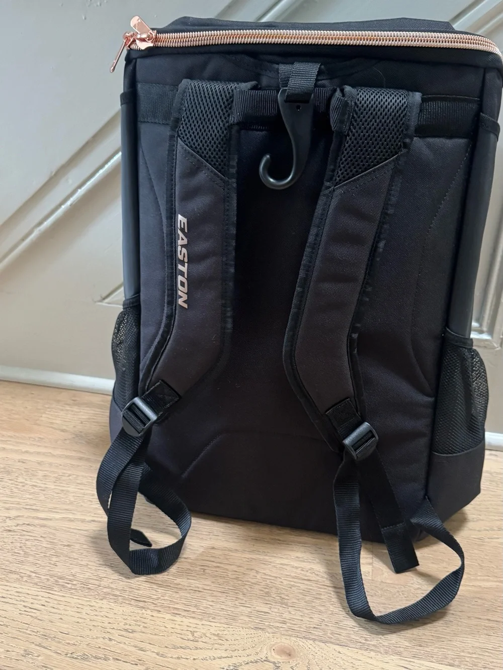 Easton Ghost NX Fastpitch Softball Backpack Black Rose Gold
